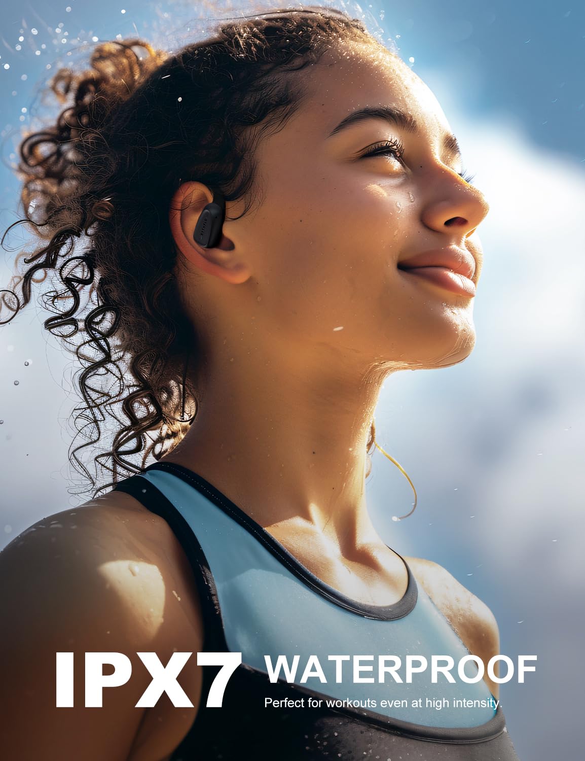 AC01 Bluetooth Headphones - 6.7g/Stereo/8Hrs