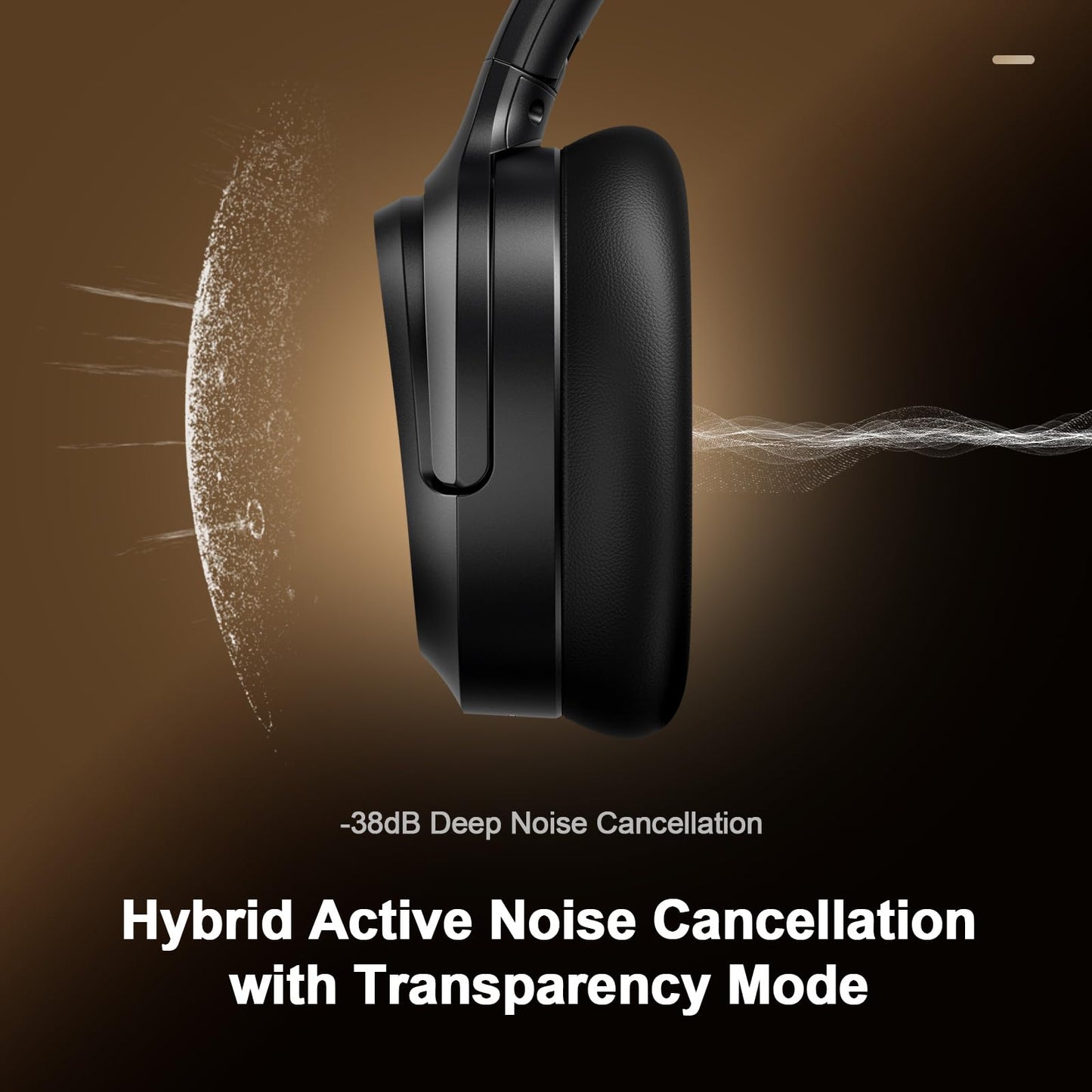 BH100 Bluetooth Headphones - 80Hrs/ANC/Crystal Clear
