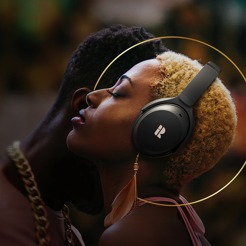 BH200 Bluetooth Headphones - 50Hrs/ANC/Crystal Clear