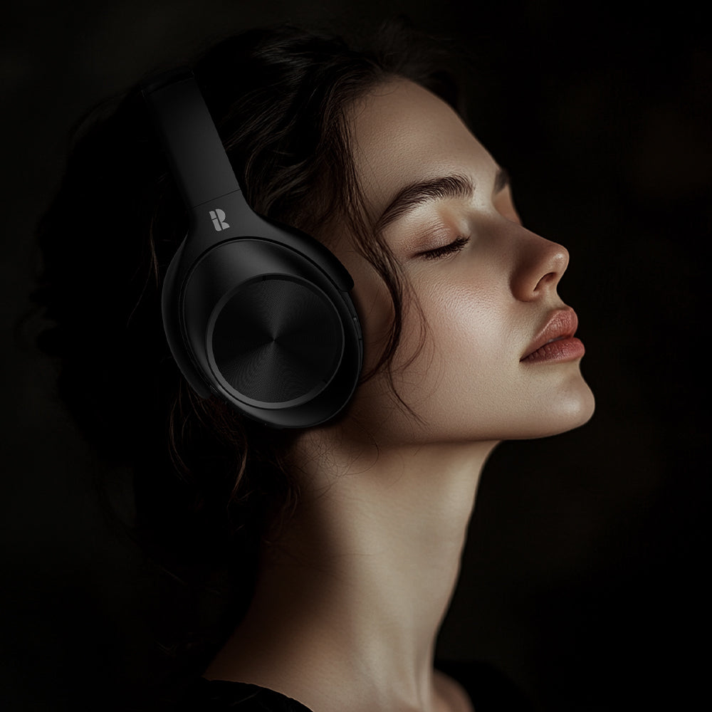 BH300 Bluetooth Headphones - APP/60Hrs/ANC