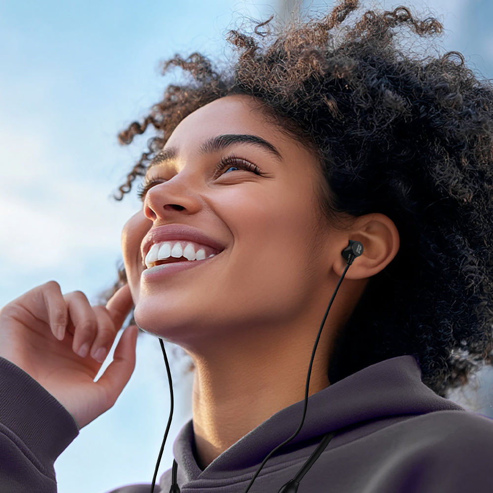 WH04 Neckband Earphone - BT/3 AI-powered/Magnetic/ANC/60Hrs
