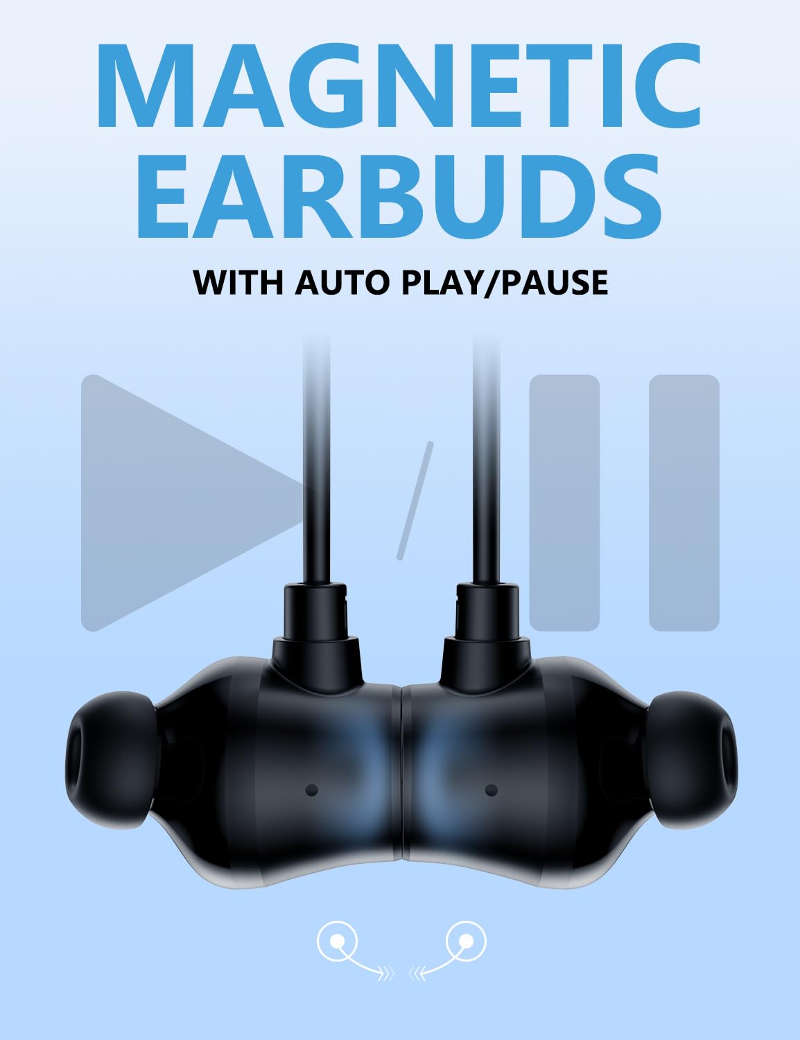 WH04 Neckband Earphone - BT/3 AI-powered/Magnetic/ANC/60Hrs