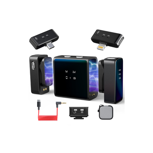LM04 Wireless Lav Mic - Plug and play/DSP/iPhones&Android