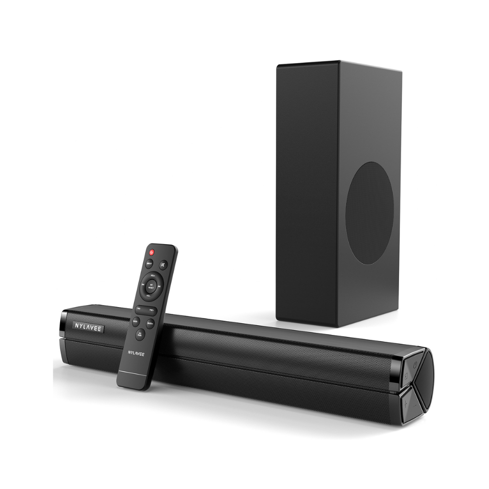 SK070 TV Soundbar - 100W/EQ Modes/Bass