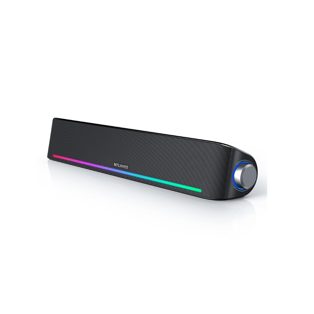 SK100LI Computer Soundbar - USB Powered/BT&3.5mm/RGB