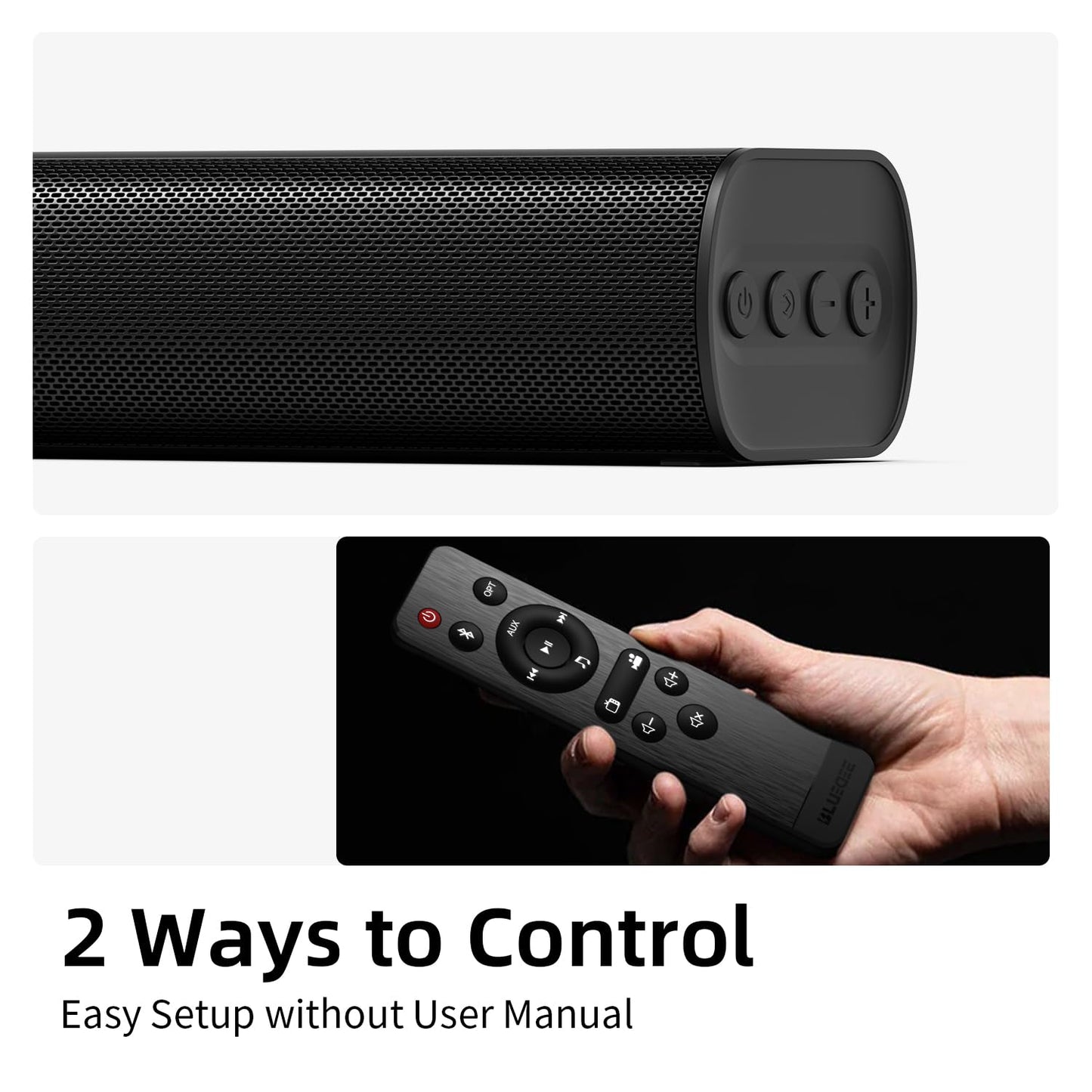 SK300 TV Soundbar - 50W/EQ Modes/Bass