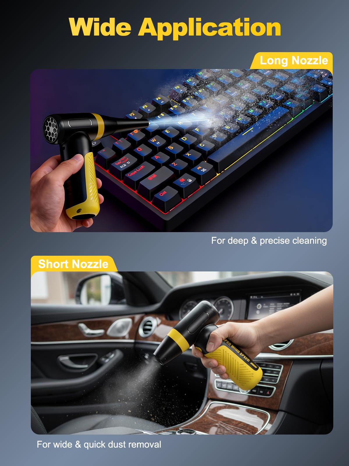 Electric Compressed Air Duster & Blower