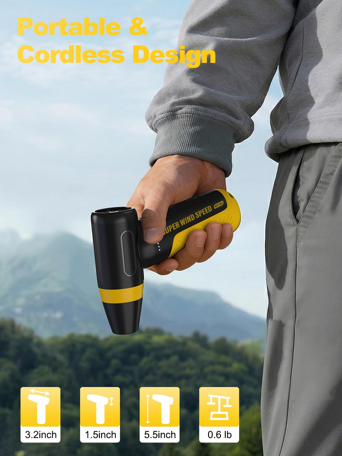 Electric Compressed Air Duster & Blower
