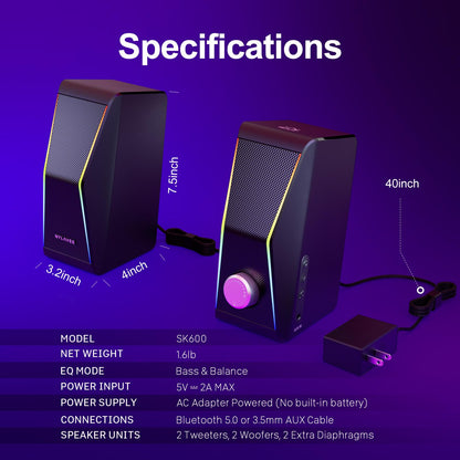 Computer Speakers-SK600Pro